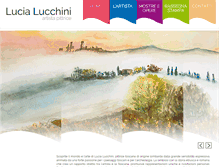 Tablet Screenshot of lucialucchini.com